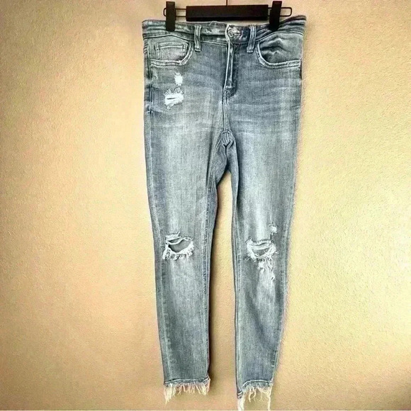FLYING MONKEY Distressed Skinny Jean - Picture 2 of 13